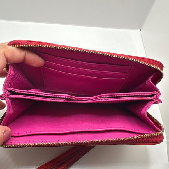 FOSSIL Red Wallet - Picture 7 of 8